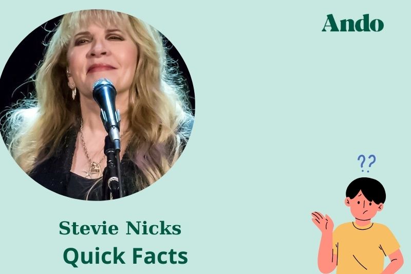 Stevie Nick's quick facts