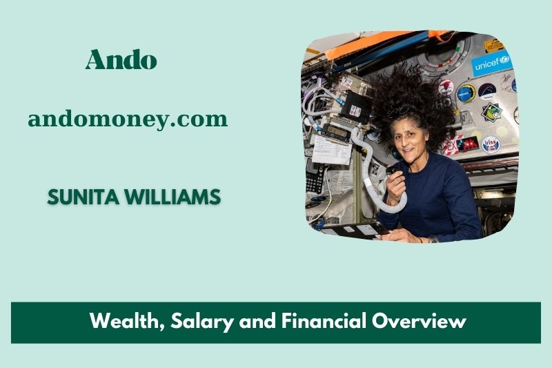 Sunita Williams prosperity, salary and financial overview