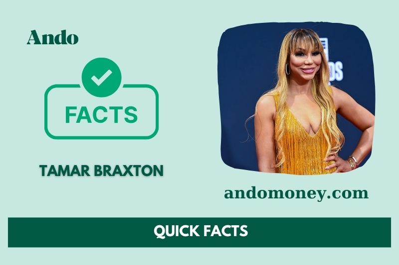 Tamar Braxton fast facts