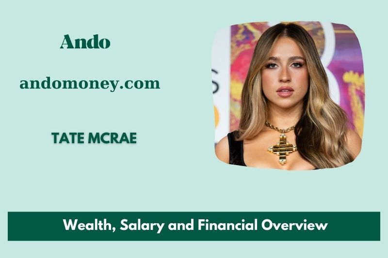 Tate MCrae wealth, salary and financial overview