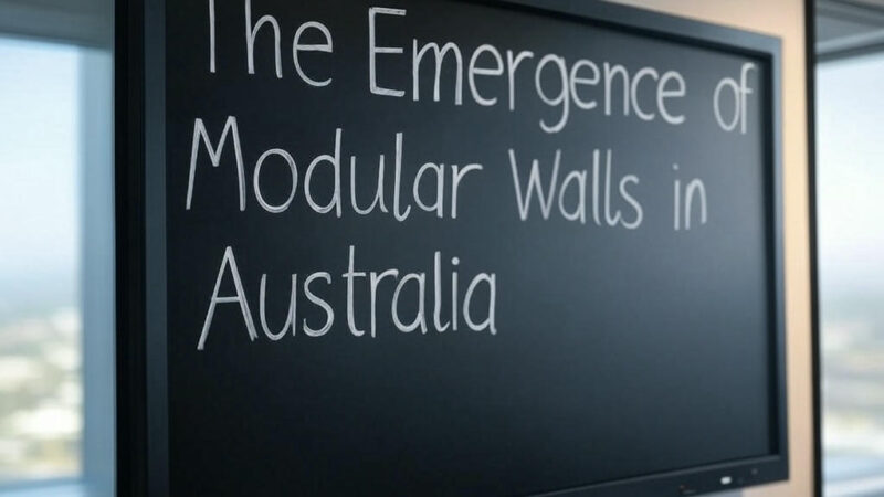 The Emergence of Modular Walls in Australia: Customized Solutions for Modern Spaces