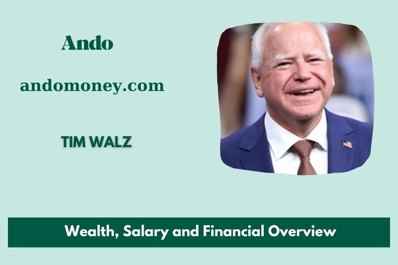 Tim Walz wealth, salary and financial overview