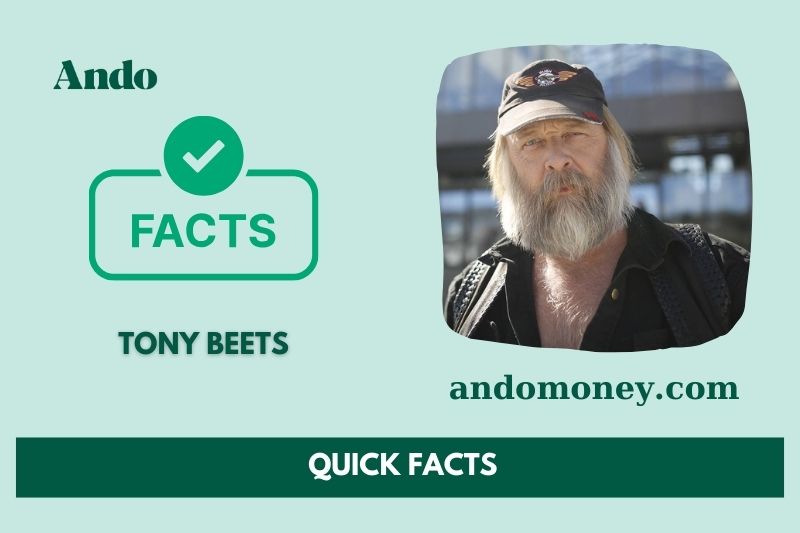 Tony beets fast facts