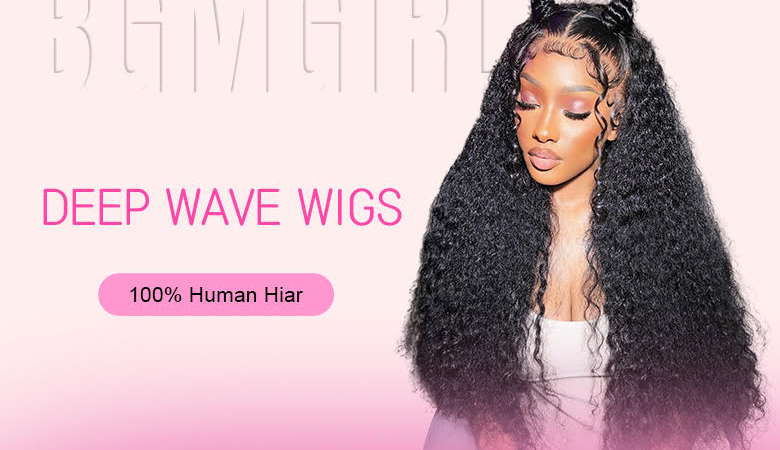 Creating Unique Hairstyles With BGMgirl Hair Glueless Wigs and Deep Wave Wigs