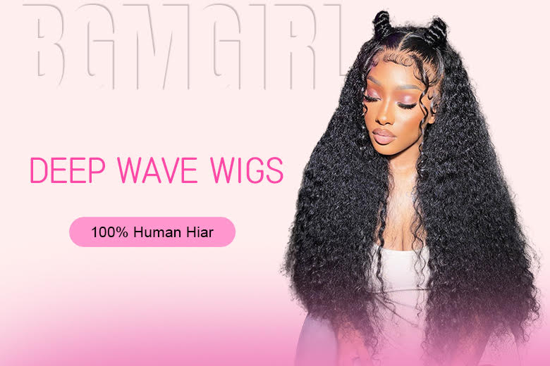 Creating Unique Hairstyles With BGMgirl Hair Glueless Wigs and Deep Wave Wigs