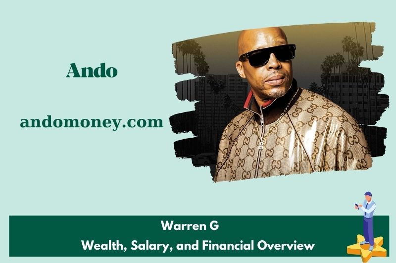 Warren G prosperity, salary and financial overview