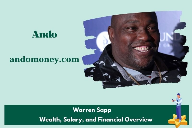 Warren Sapp assets, salary and financial overview