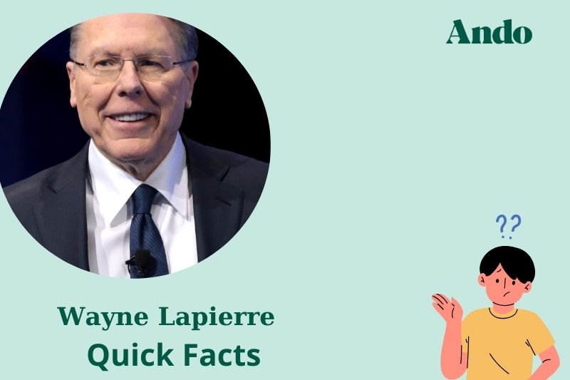 Wayne Lapierre Fast Facts