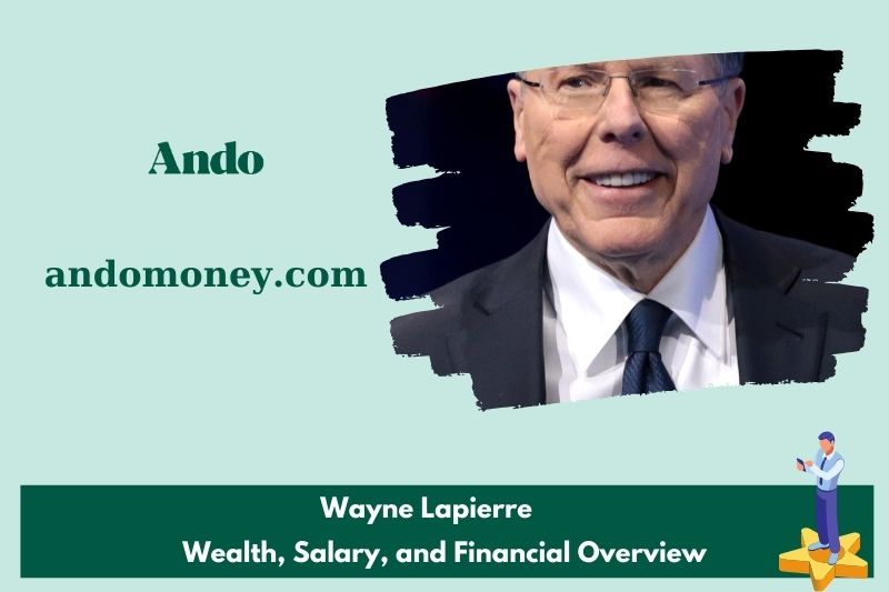 Wayne Lapierre prosperity, salary and financial overview