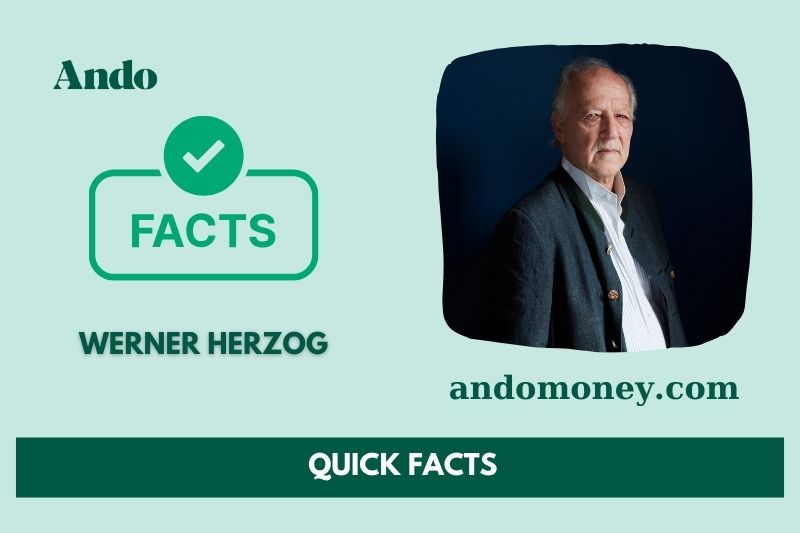 Werner Herzog fast facts