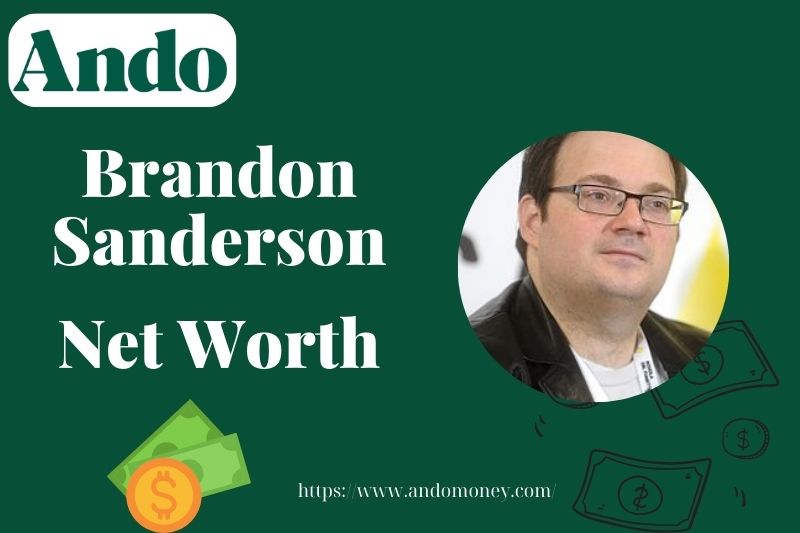 What is Brandon Sanderson Net Worth 2025: Wealth, Salary, Financial Overview