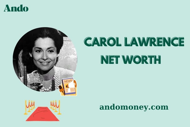 What is Carol Lawrence Net Worth 2025: Broadway Earnings, Financial Insights