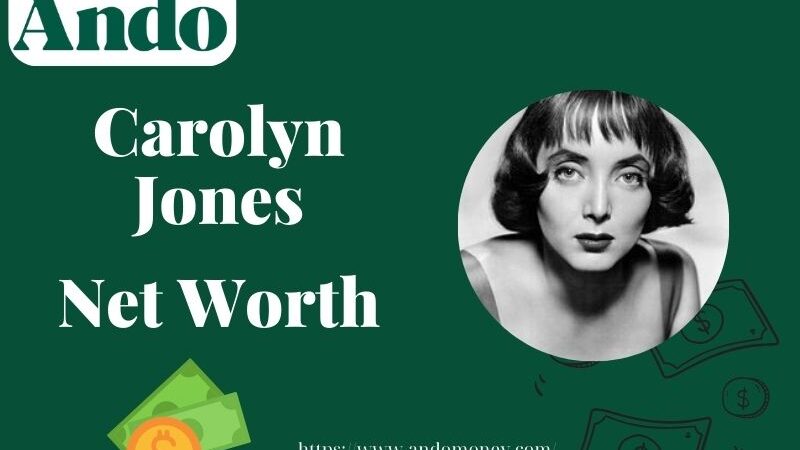 What is Carolyn Jones Net Worth 2025: Earnings, Wealth, and Career Income