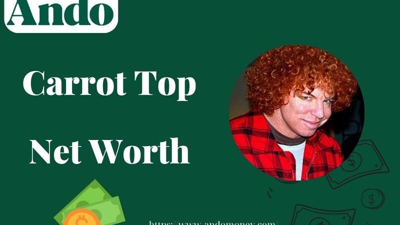 What is Carrot Top Net Worth 2025: How Much He Earns from Las Vegas Shows