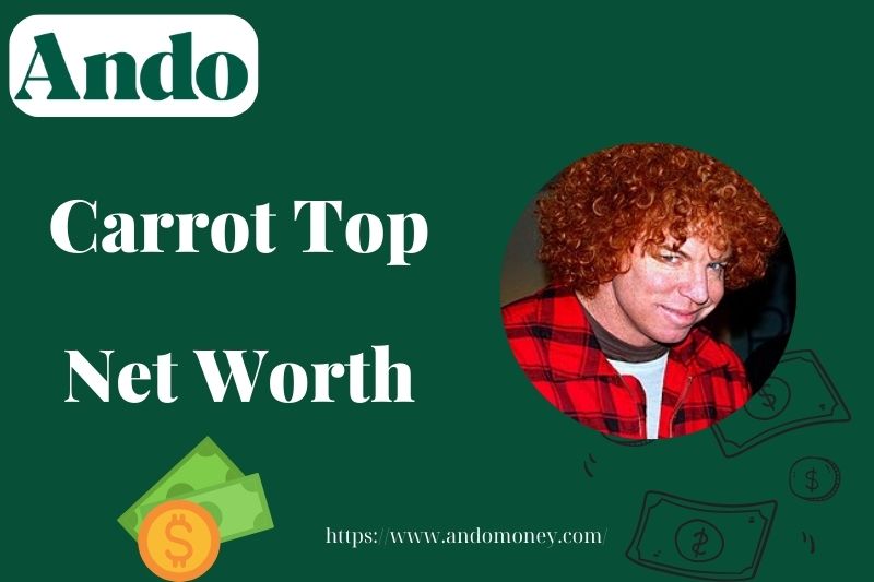 What is Carrot Top Net Worth 2025: How Much He Earns from Las Vegas Shows