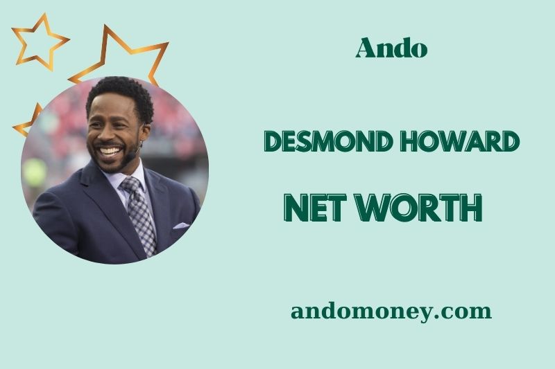 What is Desmond Howard Net Worth 2025: Salary, Wealth, and Financial Journey