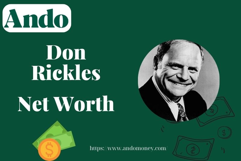 What is Don Rickles Net Worth 2025: How He Built His Wealth