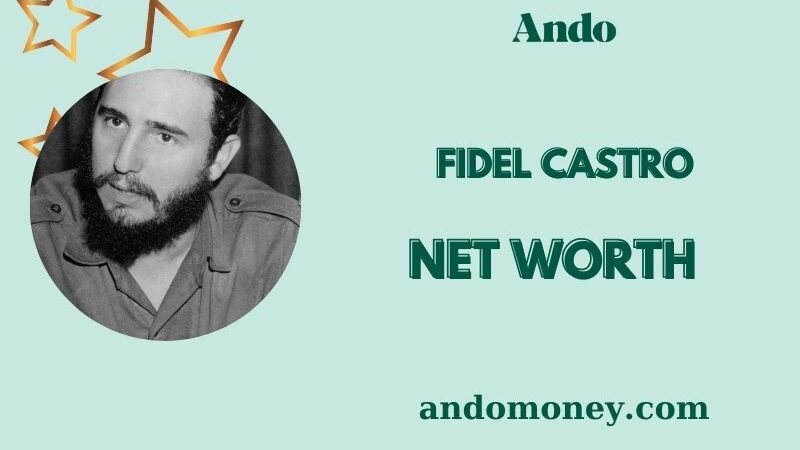 What is Fidel Castro Net Worth 2025: How He Built His Wealth and Salary