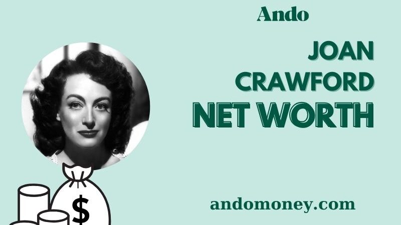 What is Joan Crawford Net Worth 2025: How She Built Her Fortune & Financial Legacy