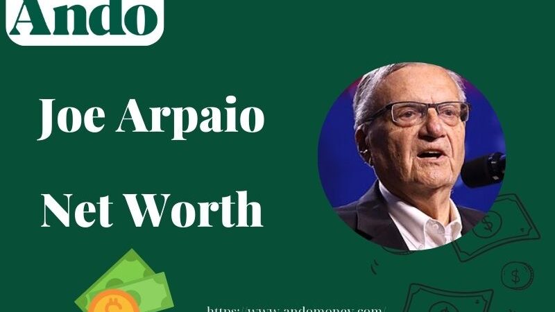 What is Joe Arpaio Net Worth 2025 | Wealth, Salary, and Financial Overview