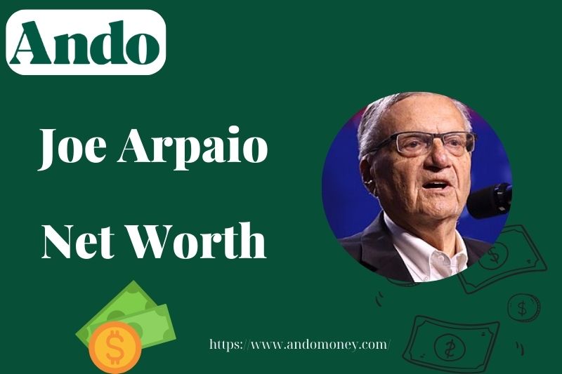 What is Joe Arpaio Net Worth 2025 | Wealth, Salary, and Financial Overview