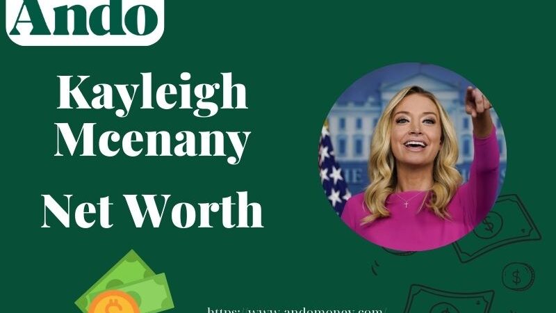 What is Kayleigh McEnany Net Worth 2025: Salary, Wealth, and Financial Breakdown