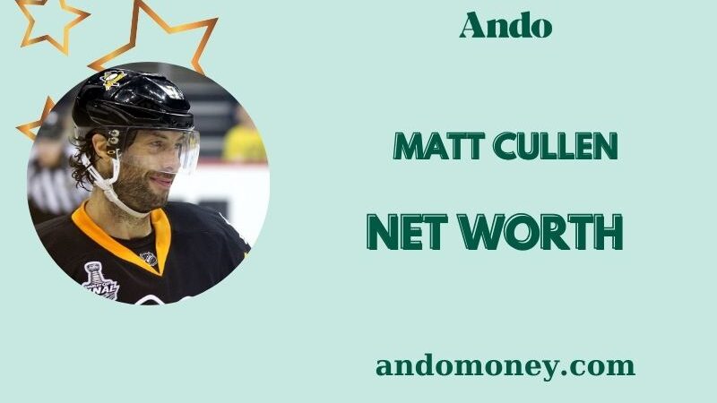 What is Matt Cullen Net Worth 2025: How Much Does the NHL Star Earn?