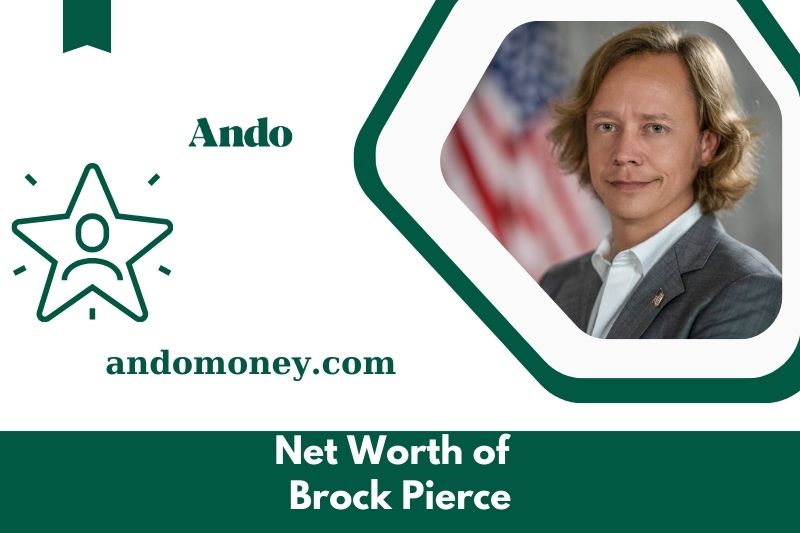 What is Brock Pierce's net assets in 2025