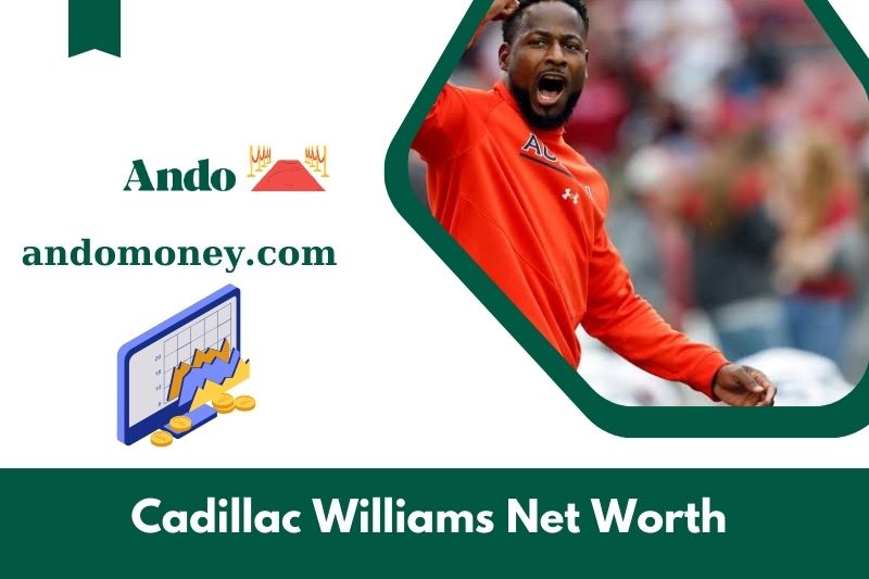 What is Cadillac Williams' net assets in 2025