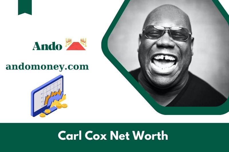 What is Carl Cox's net assets in 2025