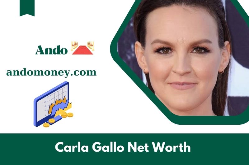 What is Carla Gallo's net assets in 2025