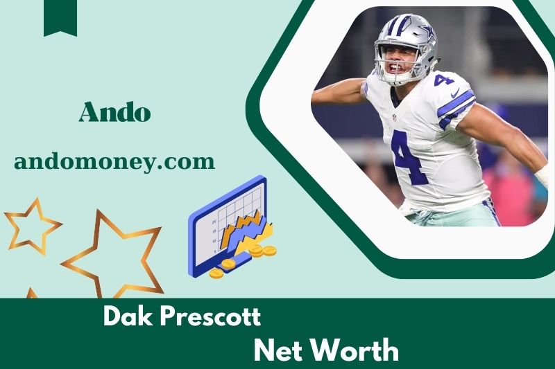 What is DAK Prescott's net assets in 2025