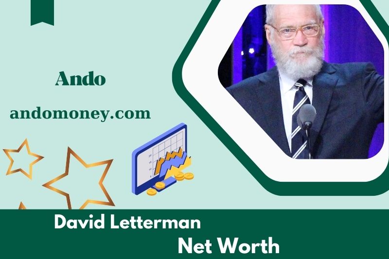 What is David Letterman's net assets in 2025