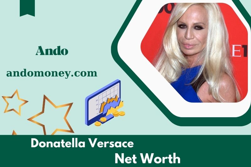 What is Donatella Versace's net assets in 2025