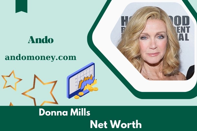 What is Donna Mills's net assets in 2025