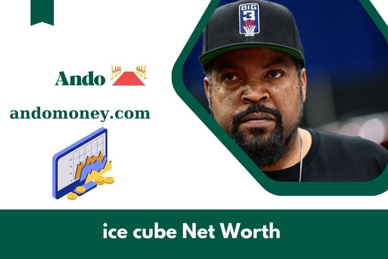 What is the net wealth of ice cubes in 2025