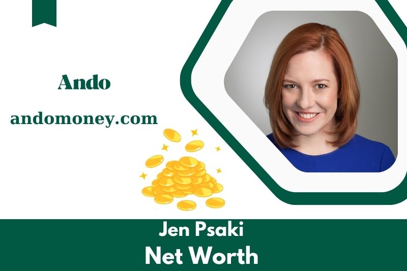 What is net assets of Jen Psaki in 2025