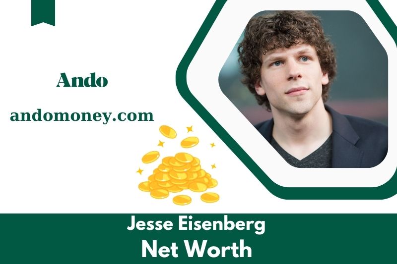 What is the net assets of Jesse Eisenberg in 2025