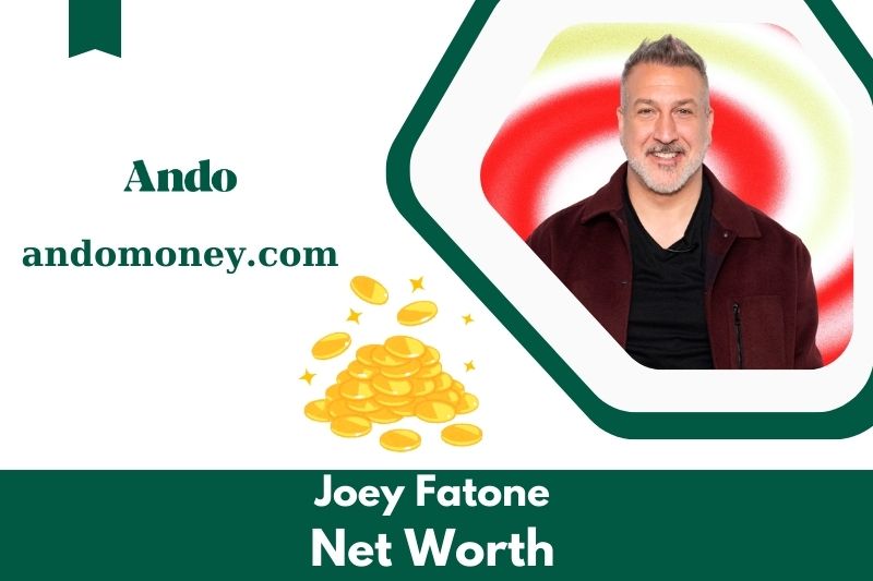 What is joey fatone's net assets in 2025