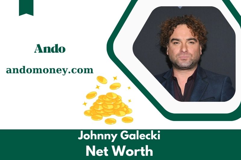 What is the net assets of Johnny Galecki in 2025