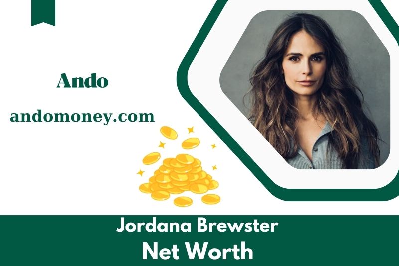 What is the net assets of Jordana Brewster in 2025