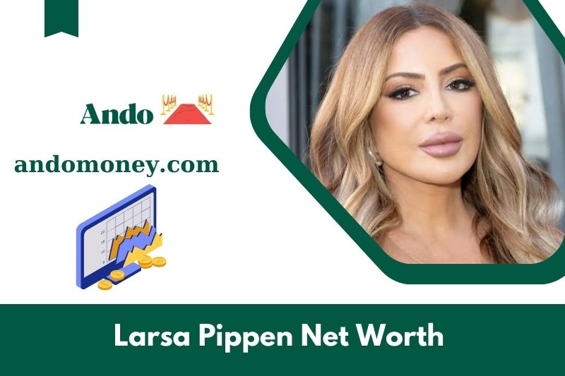 What is the net wealth of Larsa Pippen in 2025