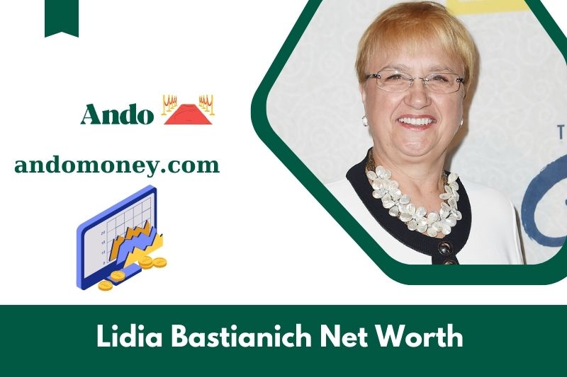 What is the net assets of Lidia Bastianich in 2025