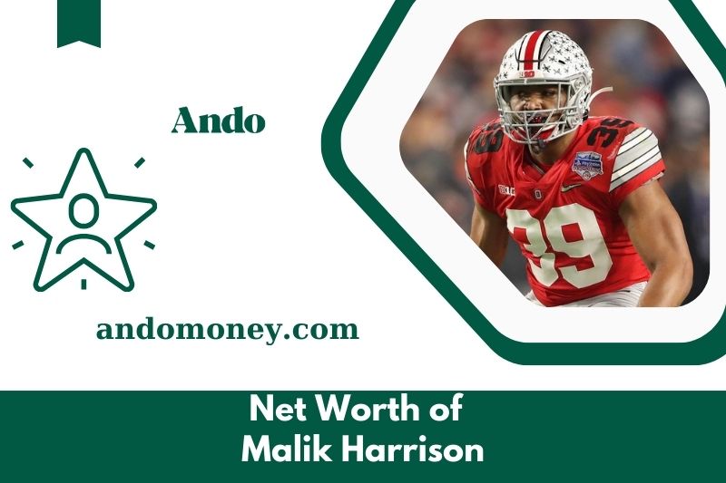 What is Malik Harrison's net assets in 2025