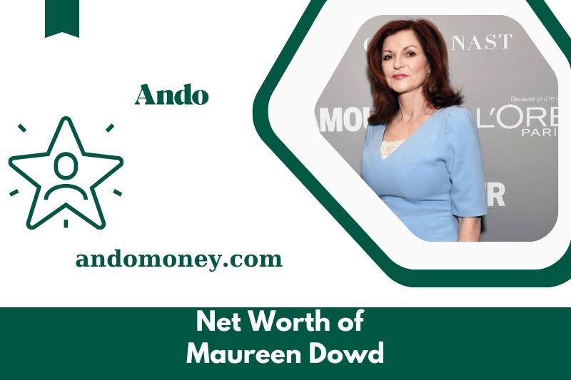 What is Maureen Dowd's net assets in 2025