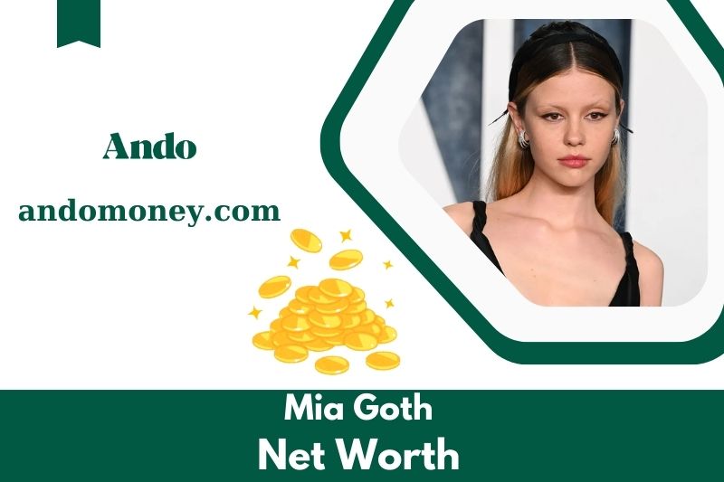 What is Mia Goth's net assets in 2025