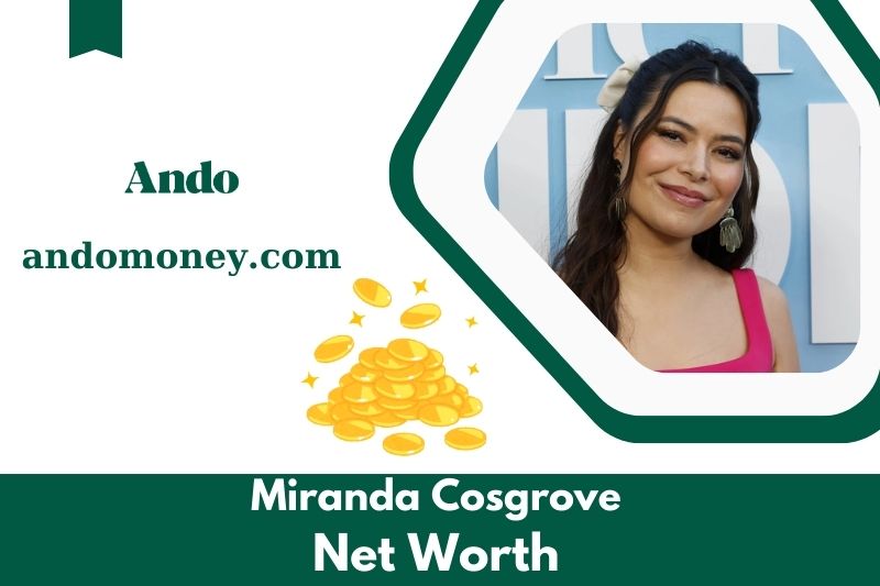 What is Miranda Cosgrove's net assets in 2025