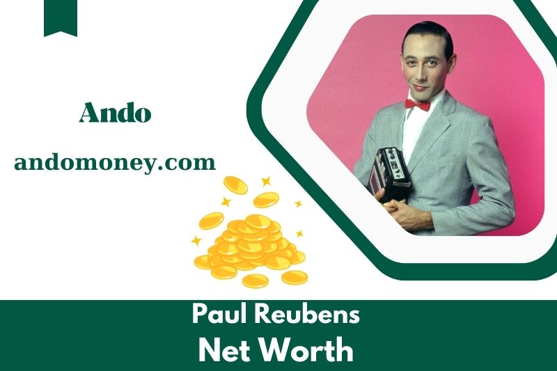 What is Paul Reubens' net assets in 2025