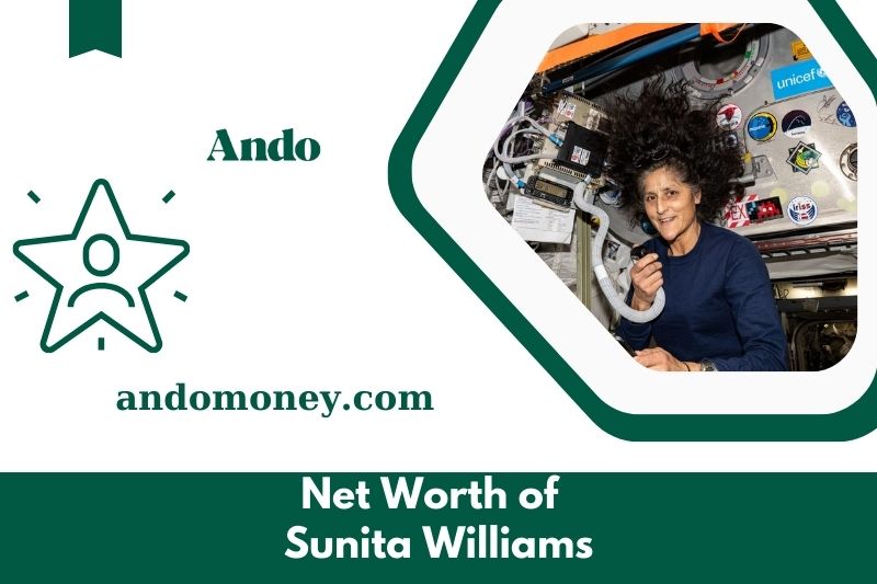 What is nets from Sunita Williams in 2025