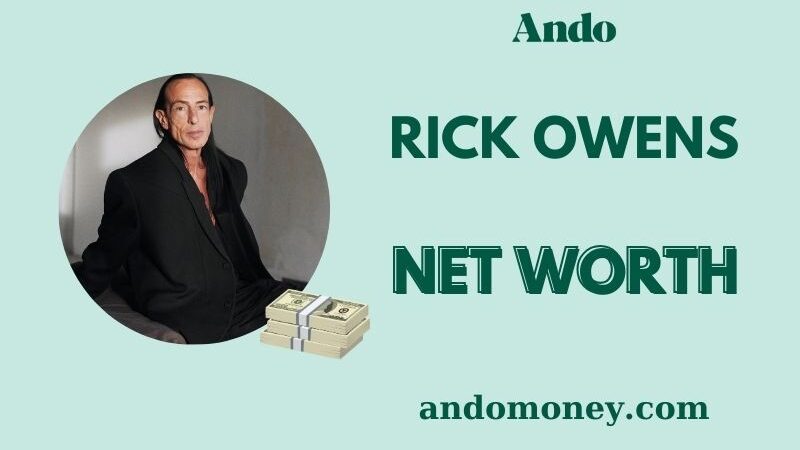 What is Rick Owens Net Worth 2025: How Much Does He Earn & Own?